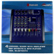Активний 4-канальний аудіо мікшер підсилювач звуку з Bluetooth Mixer BT 4200D 4CH