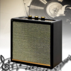 Бездротова Bluetooth колонка в стилі Ретро потужністю 10 Вт Wireless Speaker M27 Чорна