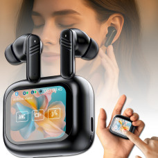Бездротові навушники в кейсі з сенсорним LED дисплеєм LX10 TWS Earbuds