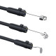 Промисловий ендоскоп на акумуляторі 2600 мАч з кабелем 5 м та екраном на 2.4 дюйми, дзеркало, гак, магніт