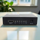 HDMI-розгалужувач на 4 порти з LED-індикацією та каскадним підключенням SPLITTER