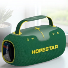 Портативна бездротова Bluetooth колонка з RGB підсвічуванням Hopestar Party Box 150 Зелена