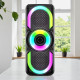 Портативна колонка 2х15 Вт з RGB-підсвіткою і Bluetooth WSJAR E4203 BT