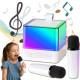 Бездротова Bluetooth-колонка з RGB-підсвіткою і 2 караоке-мікрофонами Music Hi