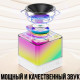 Бездротова Bluetooth-колонка з RGB-підсвіткою і 2 караоке-мікрофонами Music Hi