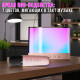 Портативна Bluetooth-колонка з двома мікрофонами та RGB-підсвічуванням K52 Рожева