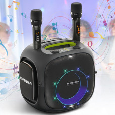 Портативна Bluetooth-колонка з двома мікрофонами та RGB-підсвічуванням Hopestar UT Party One ULTIMATE