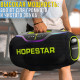 Портативна Bluetooth-колонка з RGB-підсвічуванням та функцією PowerBank Hopestar A80
