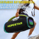 Портативна Bluetooth-колонка з бездротовим мікрофоном і RGB-підсвічуванням Hopestar A65 300W