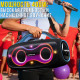 Портативна Bluetooth-колонка з підсвічуванням та мікрофонами Hopestar Party Box 168 400W