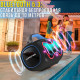 Портативна Bluetooth-колонка з підсвічуванням та мікрофонами Hopestar Party Box 168 400W
