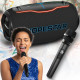 Портативна Bluetooth-колонка з мікрофоном та підсвічуванням Hopestar H86 180W