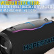Портативна Bluetooth-колонка з мікрофоном та підсвічуванням Hopestar H86 180W