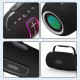 Портативна Bluetooth-колонка з двома динаміками і RGB-підсвічуванням Hopestar H62 70W Чорний