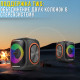 Портативна Bluetooth-колонка з двома мікрофонами та підтримкою TF-карт SOONBOX S6600 40W