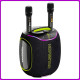 Портативна Bluetooth колонка з мікрофонами та RGB підсвічуванням Hopestar Party Box 600 300W