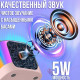 Караоке Bluetooth колонка з 2 мікрофонами, зміною голова та RGB-підсвіткою T7 Рожева
