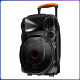 Портативна Bluetooth колонка з 2 бездротовими мікрофонами Su-Kam SU 612 200W