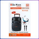 Портативна Bluetooth колонка з 2 бездротовими мікрофонами Su-Kam SU 612 200W
