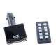 Трансмітер автомобільний FM MP3 H18 LED microSD/TF чорний