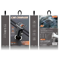 Зарядний пристрій 12В 3,0А 20Вт QC3.0 USBx1 Type-Cx1 YY-C04