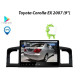 Штатна автомагнітола з навігацією GPS для автомобілів Toyota Corolla EX 2007 (9