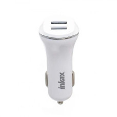 Зарядний пристрій прикурювача автомобіля 12В 1,0А USBx2 з кабелем USB Inkax CC-12