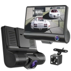 Автомобільний відеореєстратор на лобовий стіл FHD 1080P Чорний