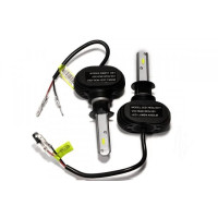 Комплект автоламп LED S1 H3 із потужним ближнім та дальнім світлом
