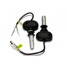 Комплект автоламп LED S1 H3 із потужним ближнім та дальнім світлом