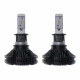 Комплект автоламп LED X3 H3 забезпечить яскраве освітлення дороги.