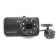 Автомобільний відеореєстратор на 2 камери Dvr T805/CT520/S16 Реєстратор для машини з присоскою