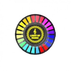 Підсвічування у машину у вигляді ритму музики UKC F5 RGB з керуванням через телефон