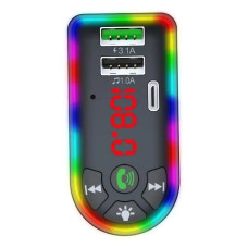 Автомобільний FM модулятор Bluetooth F7 12-24В