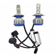 Комплект автомобільних LED ламп T1 H4 Turbo 50W