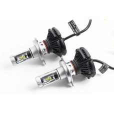 Комплект автомобільних LED ламп X3 H4 6000 Lm
