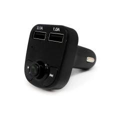 Автомобільний FM модулятор трансмітер Bluetooth X8C Чорний
