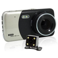 Автомобільний відеореєстратор DVR CT-503 z14a Full HD 4-дюймовий Реєстратор із резервною камерою