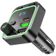 Автомобільний FM модулятор трансмітер PD20W QC3.0 Borofone BC53 Highway з Bluetooth і швидкою зарядкою