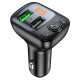 Автомобільний FM модулятор трансмітер Borofone BC41 QC3.0 Eminency з Bluetooth USB і швидкою зарядкою
