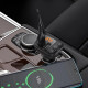 Автомобільний FM модулятор трансмітер Borofone BC41 QC3.0 Eminency з Bluetooth USB і швидкою зарядкою