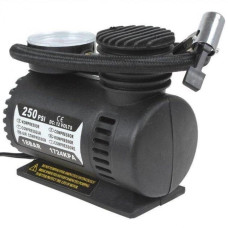 Автомобільний компресор із живленням від прикурювача Air Compressor 250PSI Насос з манометром