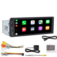 Автомагнітола з Wi-Fi 1 Din c екраном 6.9 дюймів Turbosound 6888 Android 13 на 2/32 Gb