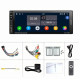 Автомагнітола з Wi-Fi 1 Din c екраном 6.9 дюймів Turbosound 6888 Android 13 на 2/32 Gb