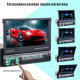 Автомагнітола з модулем GPS 1 Din c виїзним екраном 7 дюймів TurboSound 7188A Android 9 на 16 Gb