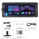 Бездротовий 601W 6.9”-дюймовий Carplay вбудований Youtube Портативний HD IPS Сенсорний екран