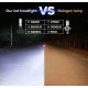 Комплект автомобільних світлодіодних LED ламп з охолодженням S2 Н4 LED лампи для авто на фари 4000Лм