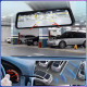Автомобільний відеореєстратор-дзеркало з сенсорним екраном та камерою заднього виду