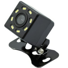 Універсальна камера заднього виду для авто з LED підсвічуванням CAR CAMERA 302 Камера заднього виду 8 LED
