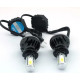 Комплект автомобільних світлодіодних LED ламп з охолодженням G5 H1 LED лампи для авто на фари 4000Лм